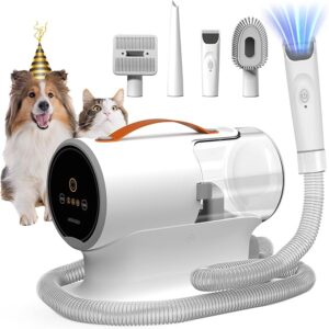 2. AIRROBO Dog Grooming Vacuum