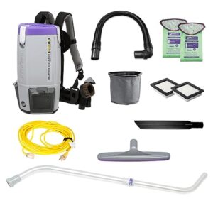 1. ProTeam Super Coach Pro 6 Backpack Vacuum