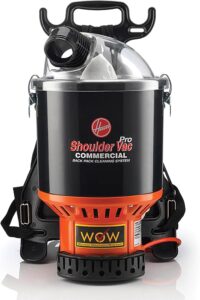 2. Hoover Commercial Shoulder Vac Pro Backpack Vacuum