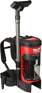 5. Milwaukee 0885-20 M18 FUEL Backpack Vacuum