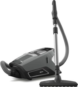 8. Miele Blizzard CX1 PureSuction Powerline Canister Vacuum